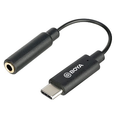 Cabo Adaptador BOYA BY-K6 para OSMO Pocket conversor de P2 para Tipo-C