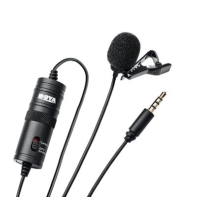 Microfone de Lapela Boya BY-M1