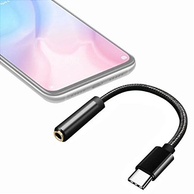 Cabo adaptador P2 para USB-C Greika HGI02