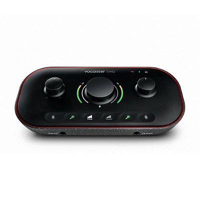 Interface de Áudio Focusrite Vocaster Two