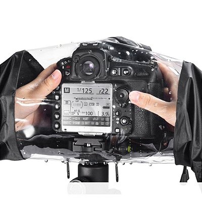 Capa de chuva para câmera fotográfica DSLR Greika RV66