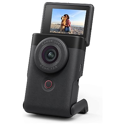 Câmera Digital Compacta para Vlog UHD 4K DIGIC X 20.9MP - Canon Powershot V10