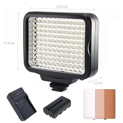 Iluminador LED com Bateria e Carregador LED-5009