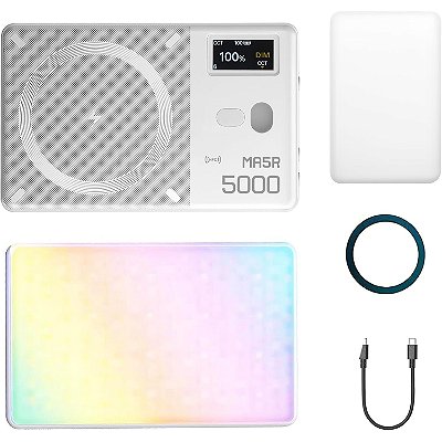 Iluminador Led para Celular - Godox MA5R RGB - Branco