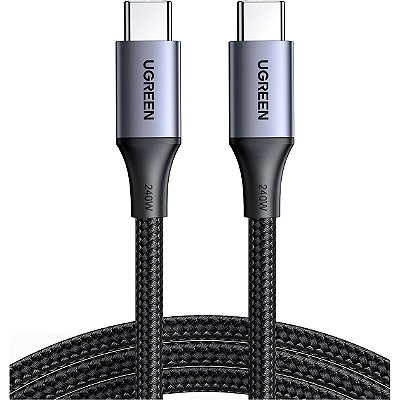 Cabo de Carregamento e Dados USB-C de 2 metros 240W 480Mbps - Ugreen US535