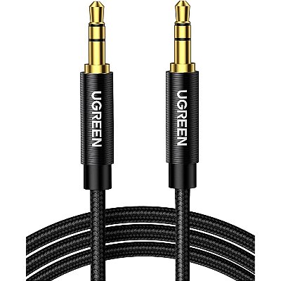 Cabo de Áudio Auxiliar P2/P2 1 metro - Ugreen AV112