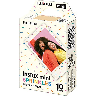 Filme Instax Mini Sprinkles para 10 Fotos - Fujifilm