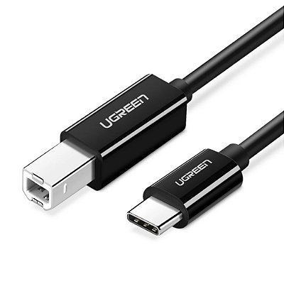 Cabo para Impressora USB-B para USB-C - Ugreen US241