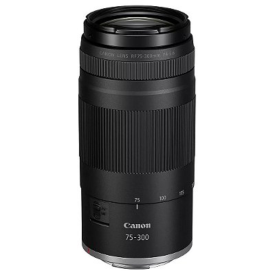 Lente Zoom Teleobjetiva Canon RF 75-300mm F/4-5.6