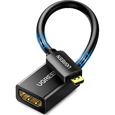 Cabo Adaptador de Micro HDMI para HDMI - Ugreen 20134
