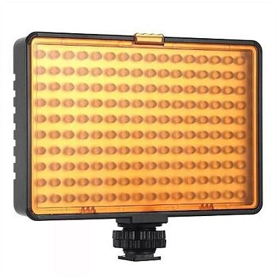 Iluminador Painel de LED com Bateria e Carregador - Mamen KM-180s