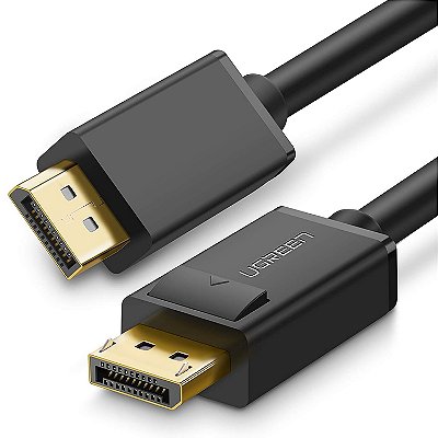 Cabo DisplayPort 1.2 4K 60Hz e 3D de 2 metros - Ugreen DP102 / 10211
