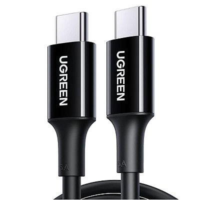 Cabo de Carregamento e Dados USB-C de 1 metro 100W 5A 480Mbps - Ugreen US300 / 80371