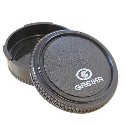 Tampas para Corpo e Lente da Câmera Canon FD; T90; AE-1; F-1 - Greika RBC03