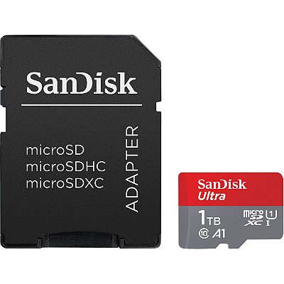 Cartão de Memória SanDisk Ultra - 1 TB - Micro SDXC UHS-I