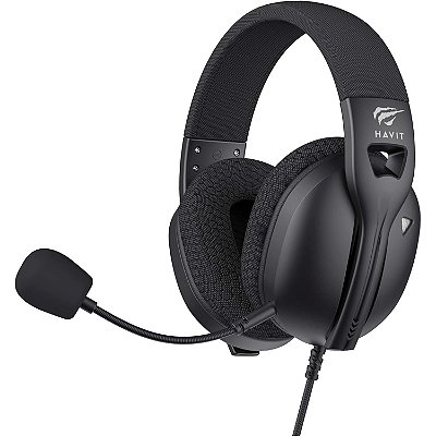 Headset Gamer Multiplataforma com Drivers de 50mm P3 3,5mm - Havit Fuxi-H5D