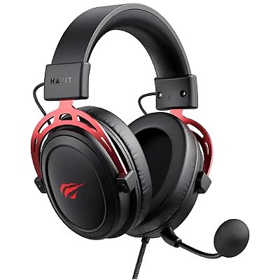 Headset Gamer Multiplataforma com Drivers de 53mm P3 3,5mm - Havit Gamenote H756D