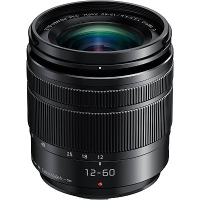 Lente Zoom com Estabilizador Óptico Panasonic Lumix G Vario 12-60mm F/3.5-5.6 ASPH
