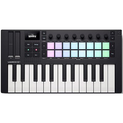 Teclado Controlador MIDI de 25 teclas - Novation Launchkey Mini 25 MK4