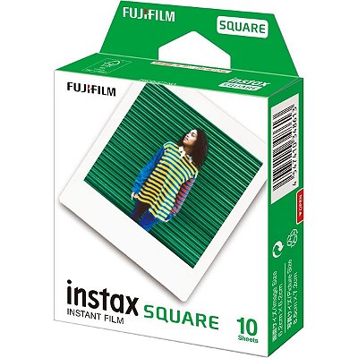Filme Fujifilm Instax SQUARE - 10 Fotos para SQ1; SQ6; SQ20; SQ40; Square Link