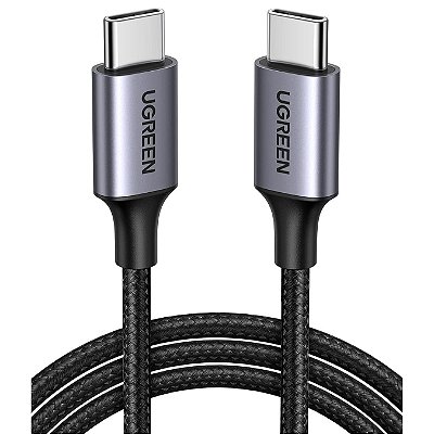 Cabo de Carregamento e Dados USB-C de 1 metro 60W 3A 480Mbps - Ugreen US261 50150