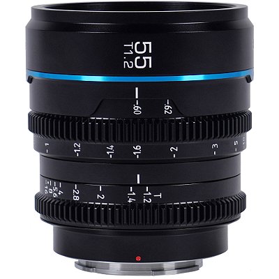 Lente de Cinema de Foco Manual Sirui Night Walker 55mm T1.2 S35 para Câmeras Canon RF