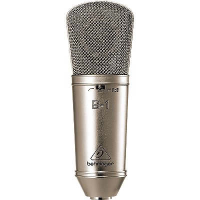 Microfone Condensador Cardioide de Grande Diafragma - Behringer B-1