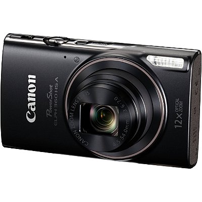 Câmera Digital Compacta com Zoom Óptico 20.2MP - Canon PowerShot ELPH 360 HS A