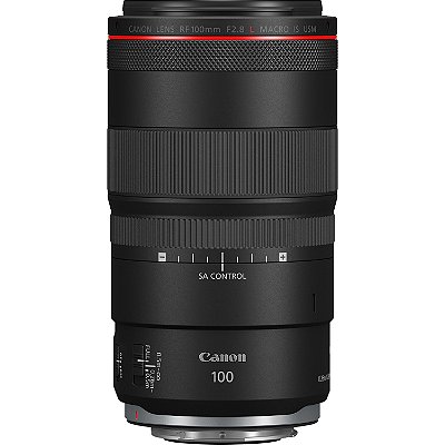 Lente Teleobjetiva Canon RF 100mm F/2.8 L Macro IS USM