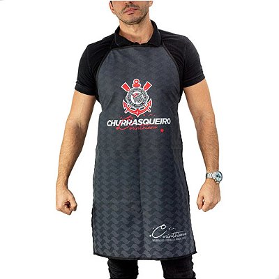 Avental Masculino Corinthians Churrasqueiro Corinthiano Time