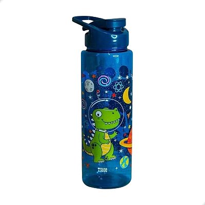 Garrafa Plástica 750ml Dino Astronauta Sude