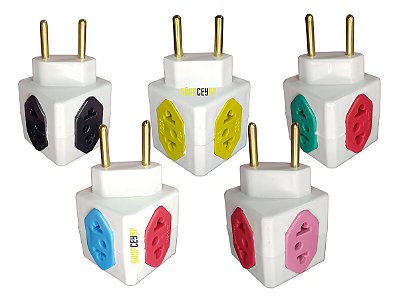Adaptadores Tomada Cubo 10a/20a Universal