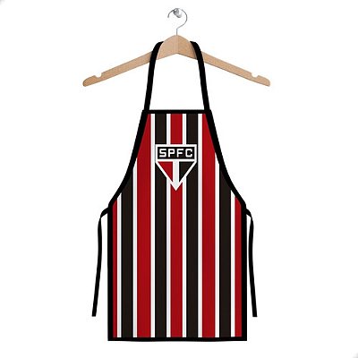 Avental Unissex São Paulo Licenciada - Sude Cor Vermelho