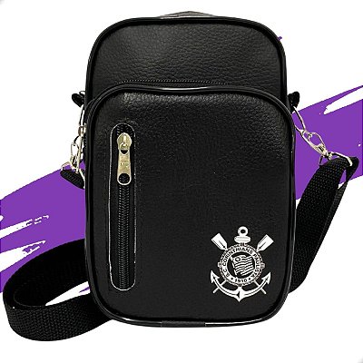 Bolsa Shoulder Bag Corinthians Timão  Futebol Oficial Sude