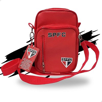 Bolsa Shoulder Bag São Paulo Futebol Tricolor Oficial Sude