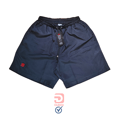 Shorts Masculino Tactel Leve Preto