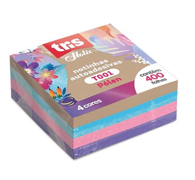 Notinhas autoadesivas - Holic Polen T001 - 50x50mm - 400 folhas