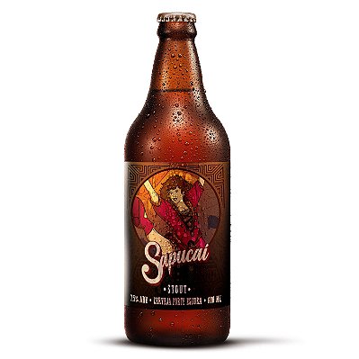 Cerveja Sapucai Foreign Extra Stout - Garrafa 600mL UNIDADE