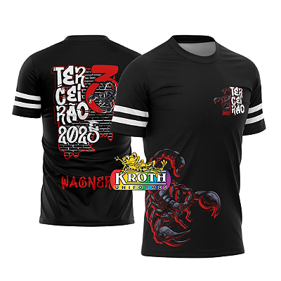 Camiseta dry fit TERCEIRÃO
