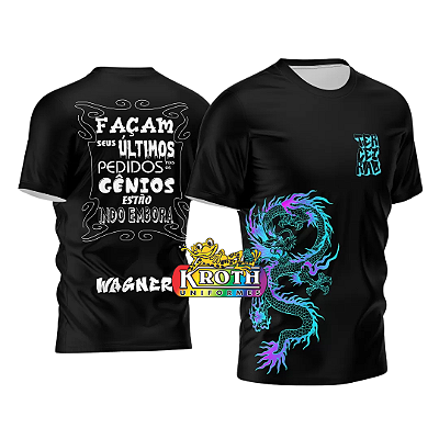 Camiseta dry fit TERCEIRÃO