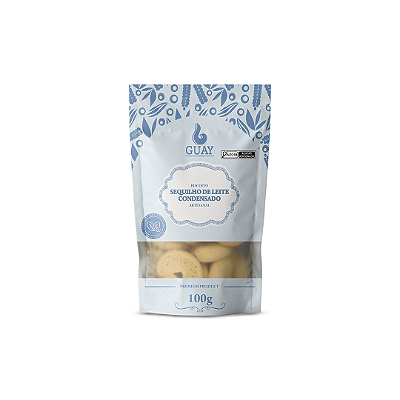 Biscoito sequilho de leite consensado 100g