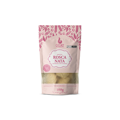 Biscoito rosca nata recheada com goiabada 100g