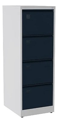 ARQUIVO DE AÇO COM 4 GAVETAS COLORIDO