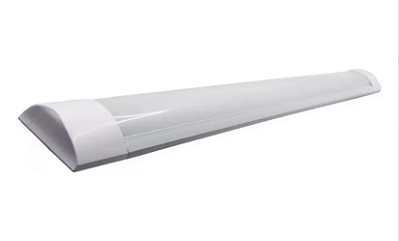 Luminária  Tubular Slim Branco Frio