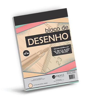 Bloco Desenho Creme A3 140 g/m² - 20 folhas