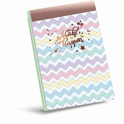 Bloco Colorido Make It Happen