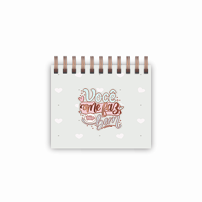 Bloco de Notas Você Me Faz Tão Bem