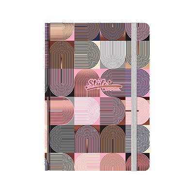 Caderno Style Book Abstrato