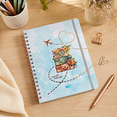 Caderno Colegial Reposicionável Momento Merecido