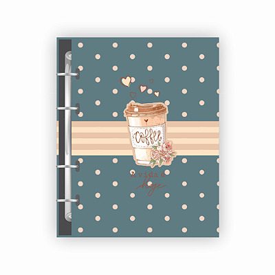 Caderno Colegial Argolado A Vida é Hoje